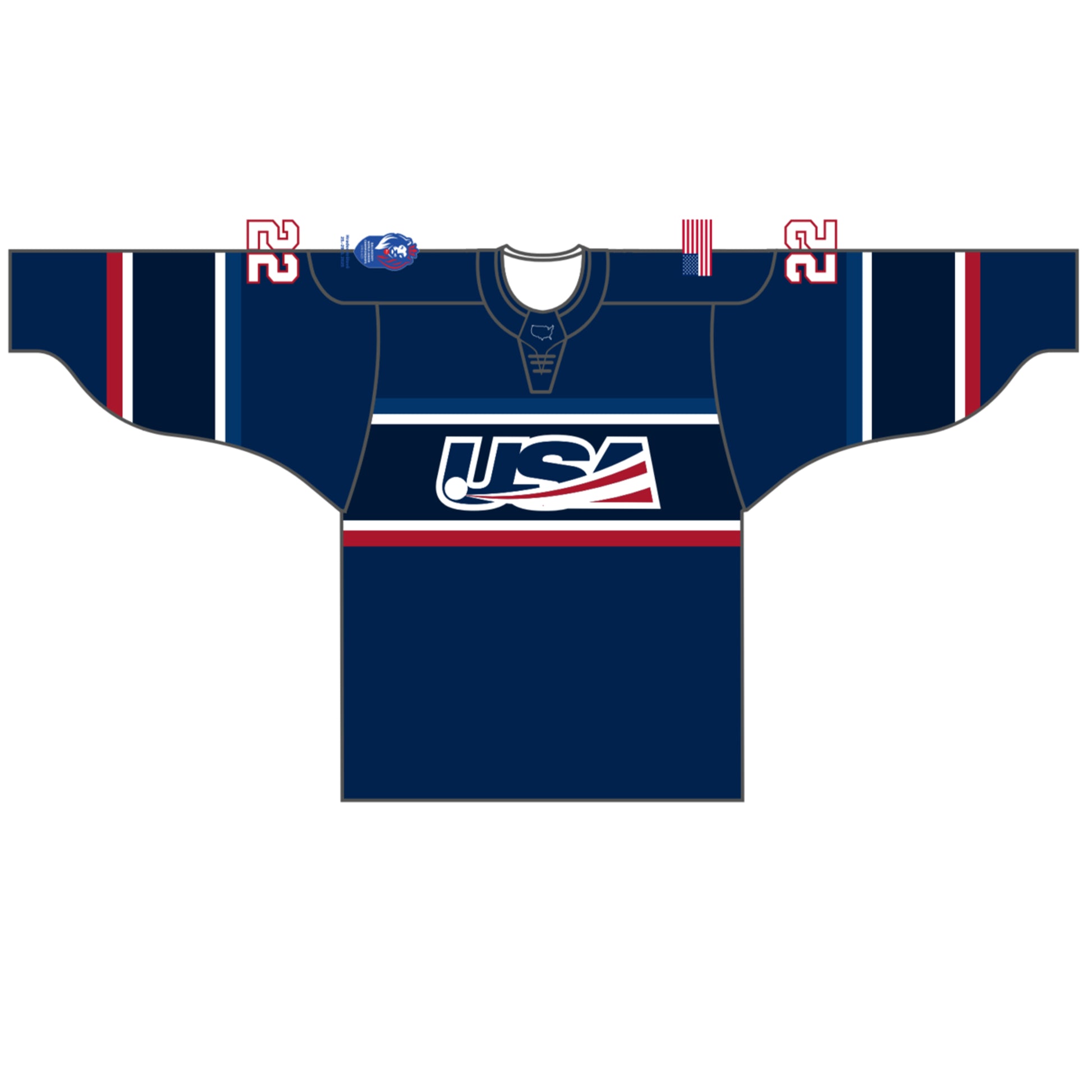 U16/U23 National Team Goalie Jersey (2 color options) Youth (XS) Blue