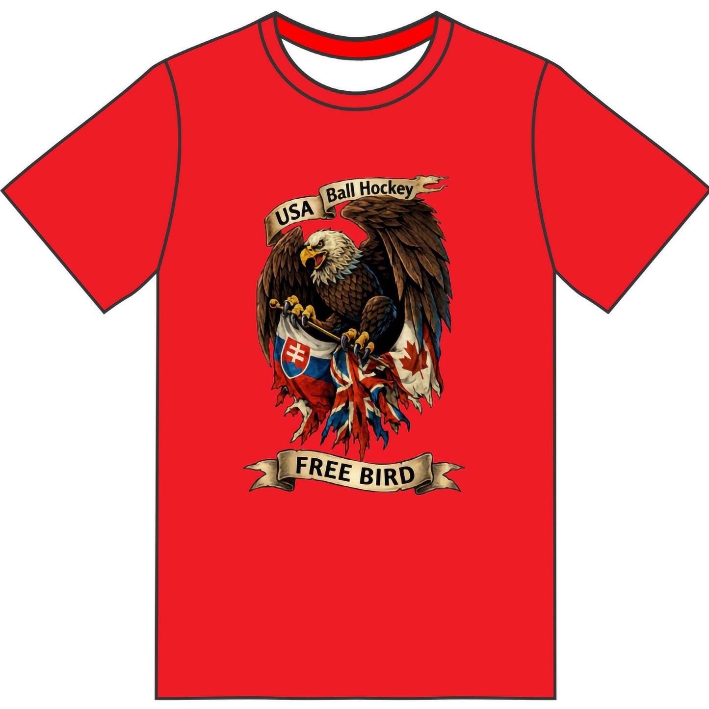 2026 Red Freebird Short Sleeve
