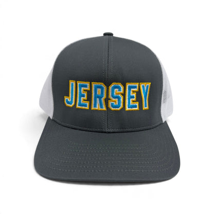 NJ FS Embroidered Trucker Hat - Block Letters (3 colors)