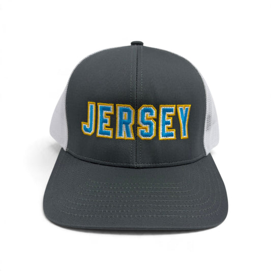 NJ FS Embroidered Trucker Hat - Block Letters (3 colors)